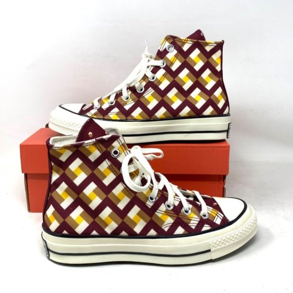 Converse Chuck 70 High Sneakers Skate For Women Shoes Multicolor Canvas A04304C - Picture 7 of 11